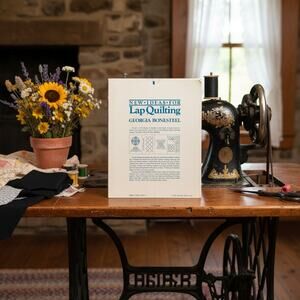 Georgia Bonesteel Lap Quilting Stencils-1987-Oxmoor House-Vinyl Templates Set